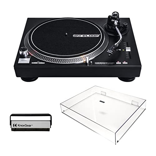 Paquete De Tocadiscos Reloop Rp-4000 Mk2 Direct Drive Con Cu