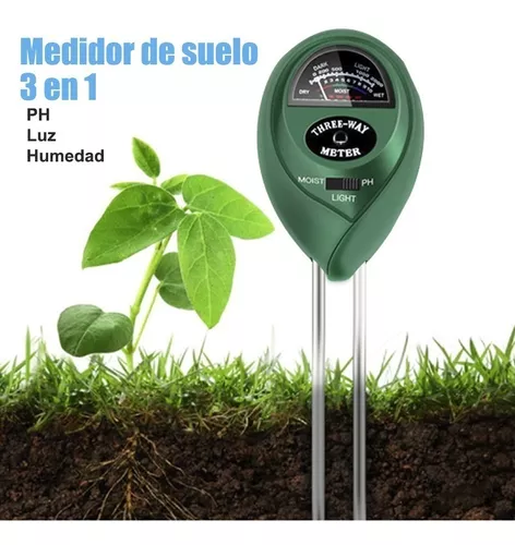 Medidor 3 En 1 De Suelo Ph Humedad Luminosidad Luz Cultivo