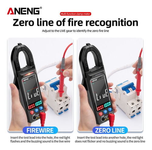 Aneng St212 Clamp Meter Multímetro Digital