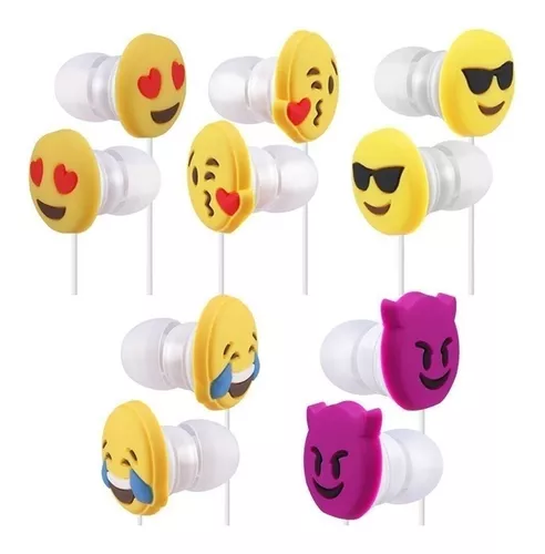 Audífono Manos Libres De Emoji Varios Diseños Ej-039 Mayoreo