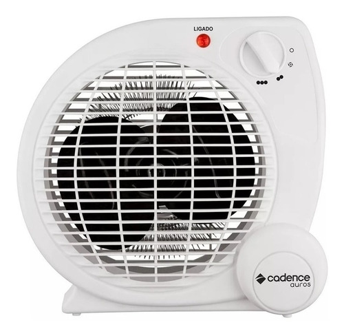 Cadence AQC412 aquecedor termoventilador new auros cor branco 127V