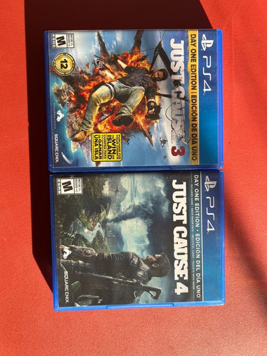 Ps4 - 2 Juegos Just Cause: 3 & 4 (oferta)