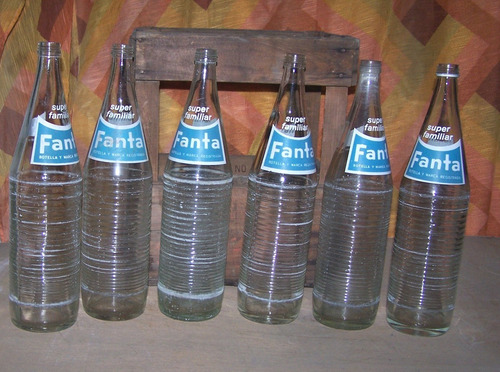 Cajon Madera Cocacola Botellas Fanta (Usado)