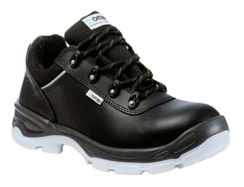 Calzado Zapato De Seguridad Ozono Con Puntera De Acero Ombu