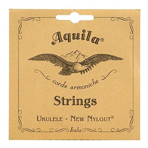 Aquila New Nylgut  Cuerdas Para Ukelele De Concierto Aq7 Alt