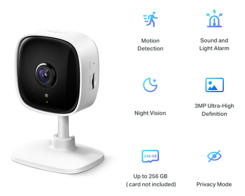Camara De Seguridad Wifi Tapo C110 Hd Omni
