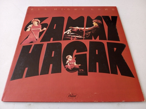 Sammy Hagar - All Night Long - Lp Vinilo Imp Mb Est Gatefold