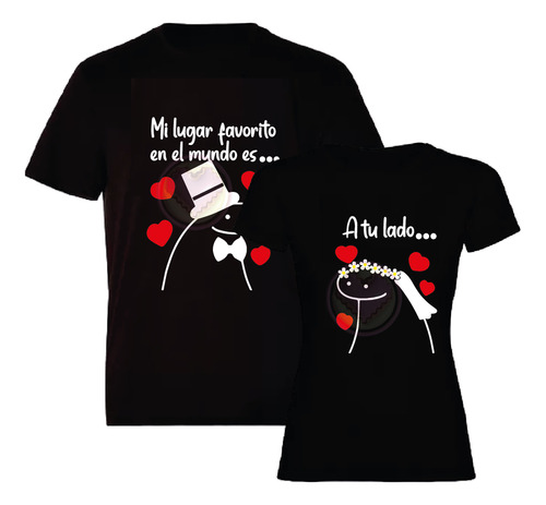 Playeras Pareja Flork Para Pareja 14 Feb Amor Mi Mundo