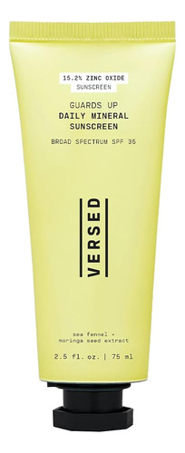 Versed Guards Up Daily Mineral Sunscreen - Spf 35 Protector