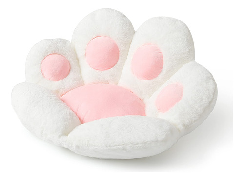 Ditucu Cojin Pata Gato Kawaii Comodo Para Silla 27.5 X 23.6 