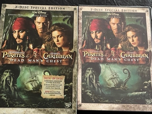 Pirates Of The Caribbean - Dead Man Chest Dvd