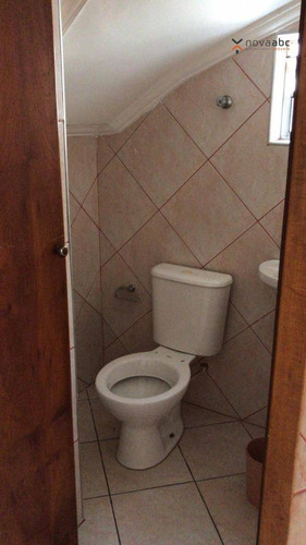 Sobrado Alto Padrão Com 5 Dormitórios E 4 Andares Para Alugar, 380 M² Por R$ 4.000/mês - Parque Das Nações - Santo André/sp - So0409