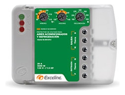 Protector De Voltaje Aires Acondicionados 120v Bornera