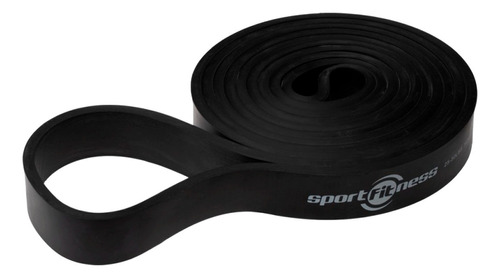 Banda De Poder Elástica Negra Sportfitness 25/50 Lbs Tension