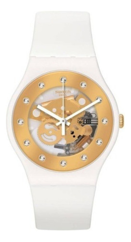 Reloj Swatch Sparkling Circle Sunray Glam So29w105-s14
