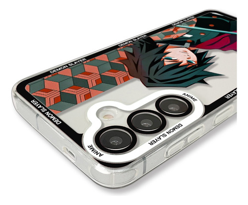 Funda De Teléfono Anime Demon Slayer Para Samsung Galaxy S25 Ultra S24 Plus S22 S23 Fe S21 A55 A54 5g A15