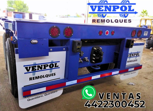 Plataforma Extensible Extendible 53-80ft 3 Ejes P/ Durmiente