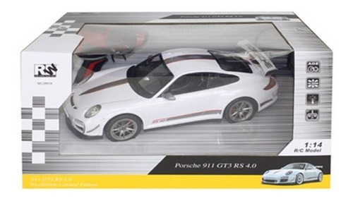 Auto Radio Control Vehiculo R/c Carrera Luz Escala 1:14 Rw Color Porsche 911
