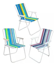 Comprar Silla De Playa Camping Terraza Plegable Multicolor