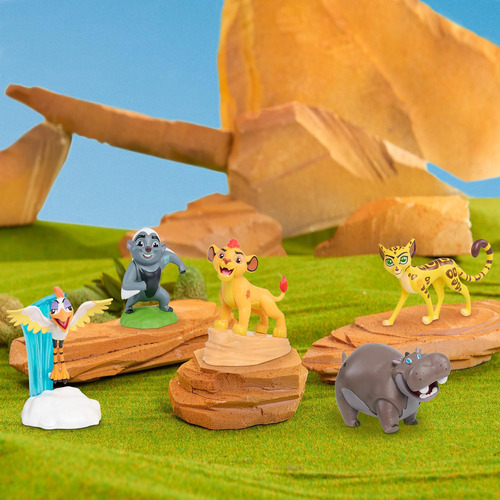 Figuras Disney Lion Guard Paquete De 5 Piezas