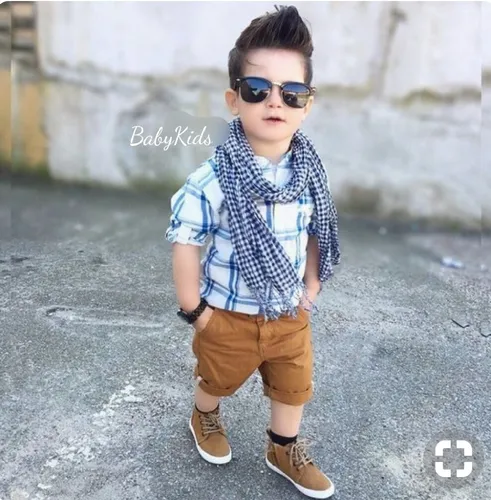 Bermuda Short Jeans Marrom Caramelo Infantil Menino Beb