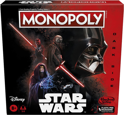 Monopoly: Disney Star Wars Dark Side Edition - Juego De Mesa