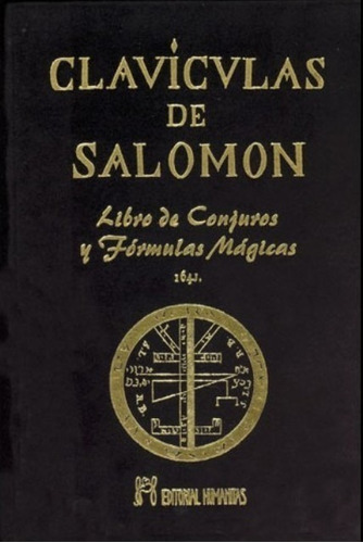 Clavicula De Salomon, De (sin Datos). Editorial Humanitas, Tapa Blanda En Español
