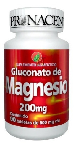 Magnesio (gluconato - 90 Tabletas) Pronacen