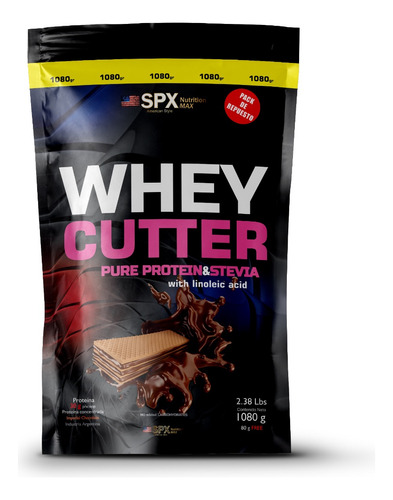 Proteina Whey Cutter Spx Con Quemador De Grasa Sabor Imperial Chocolate Doypack 1080g