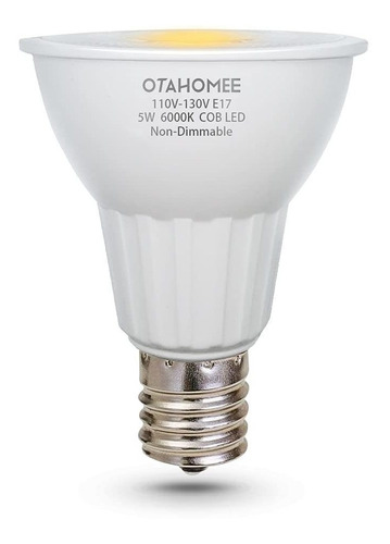 Otahomee Bombilla Led E17 Tipo Base Intermedia R14 5 60