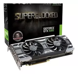 Tarjeta De Video Evga Geforce Gtx 1080 Sc Gaming 8gb Gddr5x