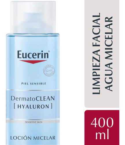 Eucerin Dermatoclean Locion Micelar 3 En 1 Limpiadora 400ml