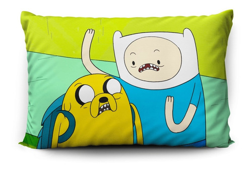 Imagen 2 de 5 de Funda De Almohada Hora De Aventura 70x45cm Vudú Love