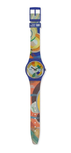 Imagen 2 de 9 de Reloj Swatch Pompidou Gz712 Carousel, By Robert Delaunay