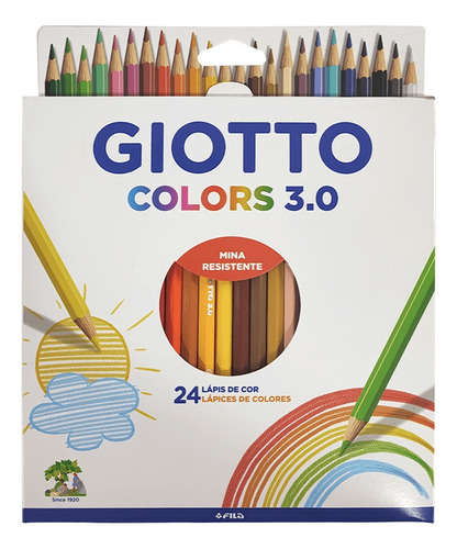 Lapices 24 Colores Giotto