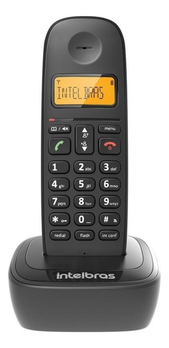 Teléfono Inalámbrico Digital Intelbras Ts 2510 Negro