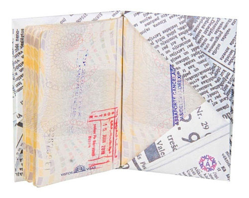 Capa De Passaporte De Papel Tyvek - Ágora | Jornal