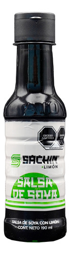 Salsa De Soya Con Limon Sachin Ato Pack 2 Pzas Con 190ml C/u