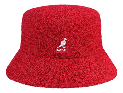 Kangol Sombrero De Pescador De Bermudas Para Hombre, Escarla