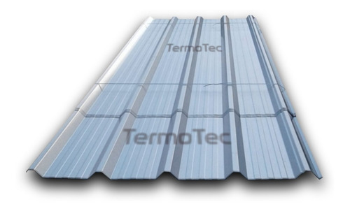 Chapa Trapecio Aluminizada Cal 24, 1 Mt Ancho Util