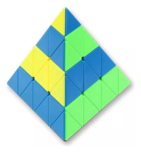 B Cubo Mágico Pyramix 4x4 Pyramid Yisheng 4x4x4