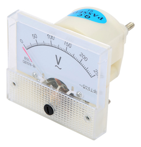 Medidor Puntero De Voltaje 85l1 Ac 0-250 V, Voltímetro De Al