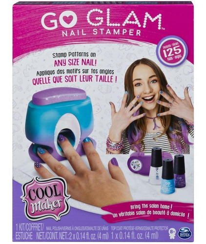 Imagem 9 de 10 de Conjunto Para Pintura De Unhas Go Glam Printer Value
