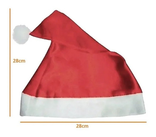 Imagem 2 de 2 de Gorro De Papai Noel Touca De Natal