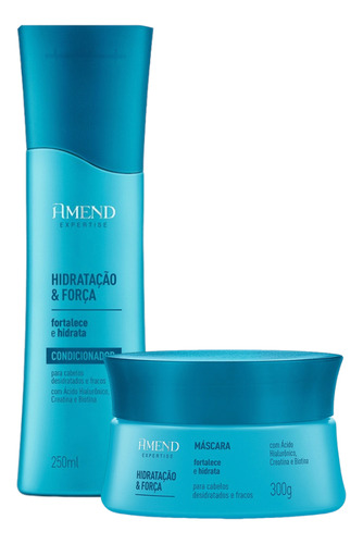 Kit Amend Expertise Hidratação E Força - 2p Condic + Máscara