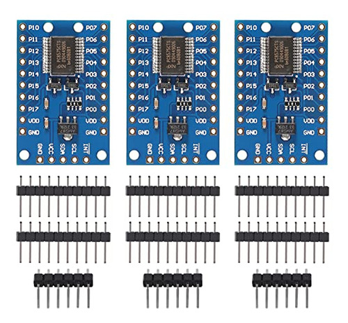 Placa Expansora Aceirmc Pcf8575 Io, Módulo I2c A 16io Ii, 3
