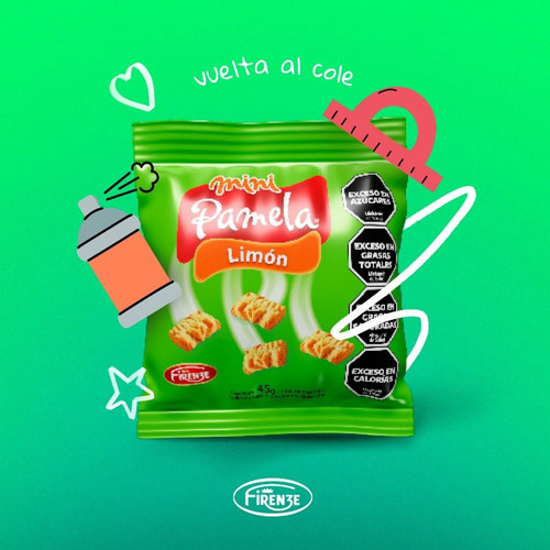 Galletas Mini Pamela De Limón Bocaditos Materos X 180g