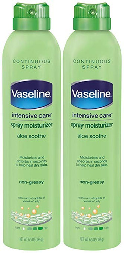 Vaseline Intensive Care Spray Hidratante, Aloe Calma 6,5 ¿¿o