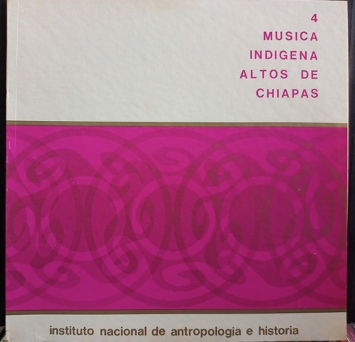 Lp Música Indígena Altos De Chiapas 1983