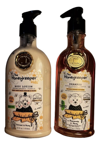 Shampoo Honey Keeper 250ml. + Body Lotion 414ml. Pack